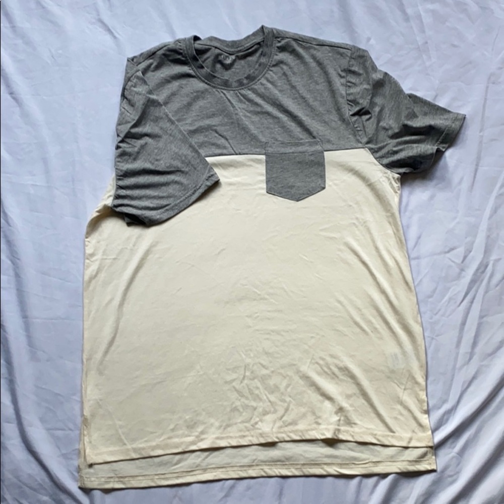 Five four grey/cream T-shirt.Washed. Never worn